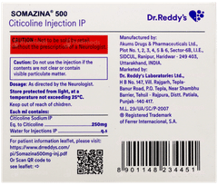 Somazina 500 Injection 2ml Somazina 500 Injection 2ml
